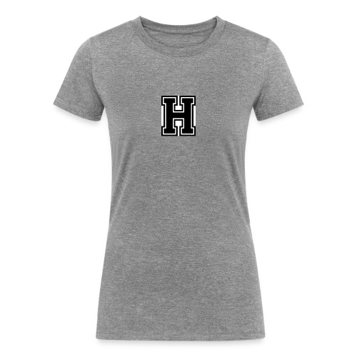 hustle official varsity apparel - Women's Tri-Blend Organic T-Shirt