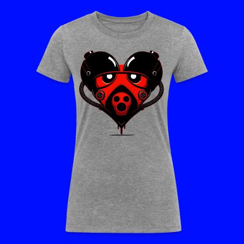 Robot Heart - Women's Tri-Blend Organic T-Shirt