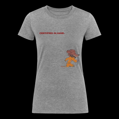 Free Bandicoot (Certified N.Sane). - Women's Tri-Blend Organic T-Shirt