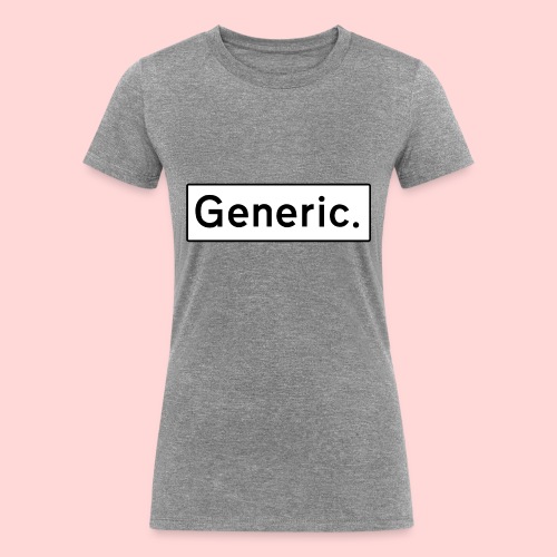 Generic - Women's Tri-Blend Organic T-Shirt