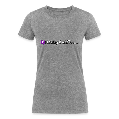 HobbyDad is Rad Purple with White Text - Women's Tri-Blend Organic T-Shirt