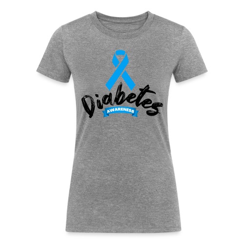 Diabetes Awareness - Women's Tri-Blend Organic T-Shirt