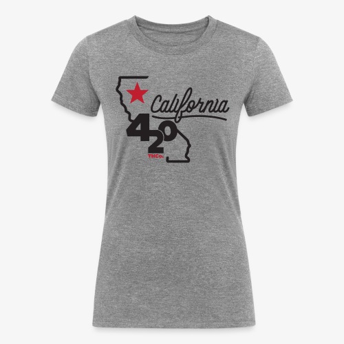California 420 - Women's Tri-Blend Organic T-Shirt