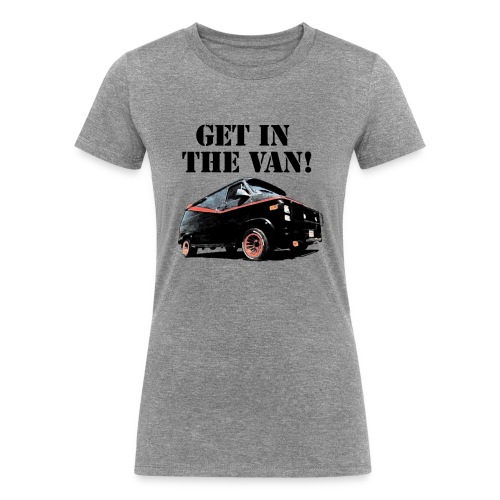 Get In The Van - Women's Tri-Blend Organic T-Shirt