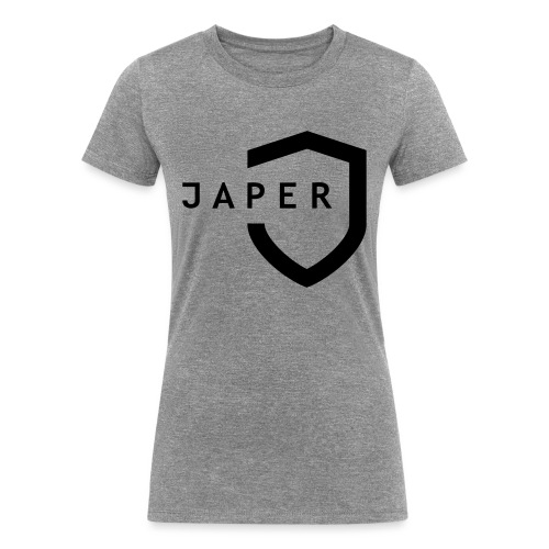 JAPER Logo - Women's Tri-Blend Organic T-Shirt