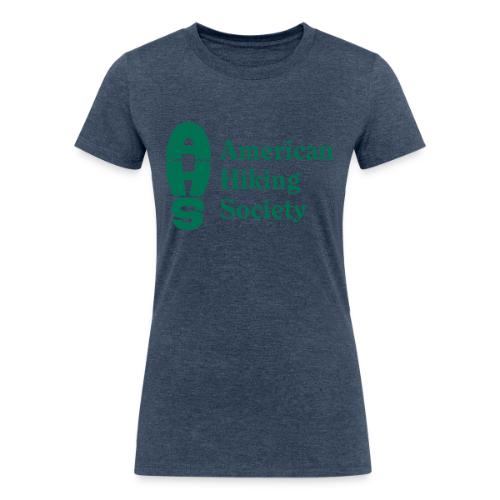 AHS logo green - Women's Tri-Blend Organic T-Shirt