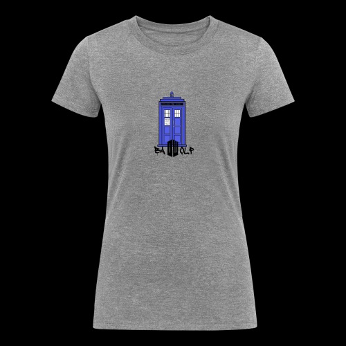 TARDIS - Women's Tri-Blend Organic T-Shirt