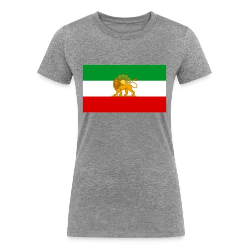 Flag of Iran - Women's Tri-Blend Organic T-Shirt