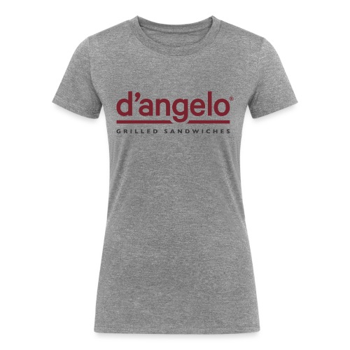 D'Angelo Logo - Women's Tri-Blend Organic T-Shirt
