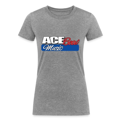 AceBeat Music Logo - Women's Tri-Blend Organic T-Shirt