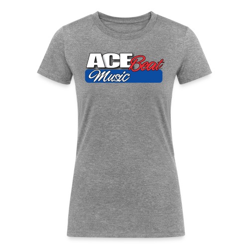 AceBeat Music Logo - Women's Tri-Blend Organic T-Shirt