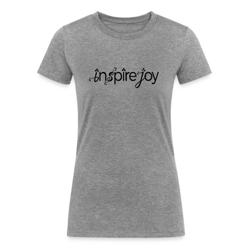 Inspire Joy - Women's Tri-Blend Organic T-Shirt