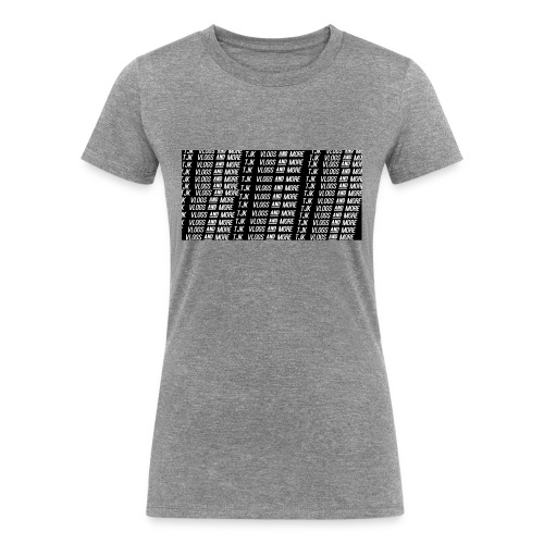 TJK First Apparel Design - Women's Tri-Blend Organic T-Shirt