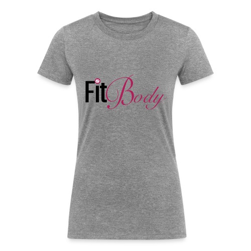 Fit Body - Women's Tri-Blend Organic T-Shirt