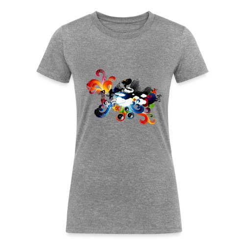 Musical World - Women's Tri-Blend Organic T-Shirt