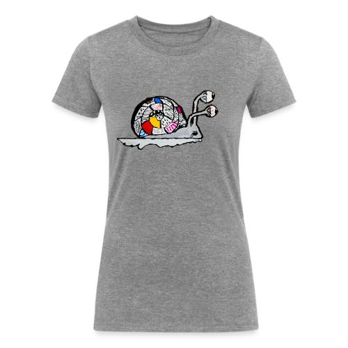 Magical Snail - Women's Tri-Blend Organic T-Shirt