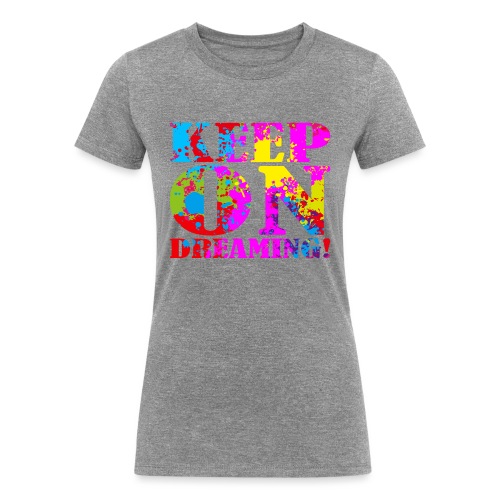 Keep on Dreaming - Women's Tri-Blend Organic T-Shirt