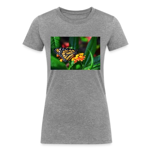 Momma Monarch - Women's Tri-Blend Organic T-Shirt
