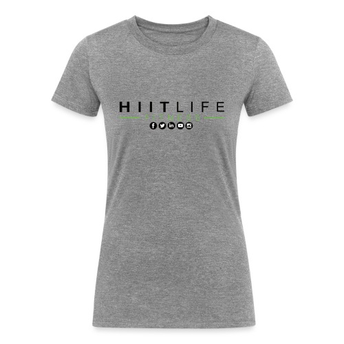 HLFLogosocial - Women's Tri-Blend Organic T-Shirt