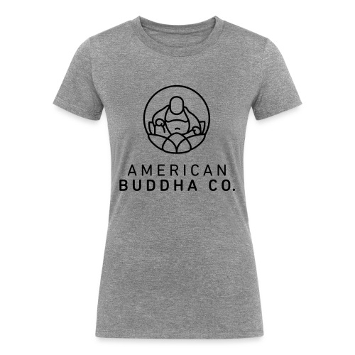 AMERICAN BUDDHA CO. ORIGINAL - Women's Tri-Blend Organic T-Shirt