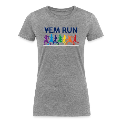 YEM RUN - Women's Tri-Blend Organic T-Shirt