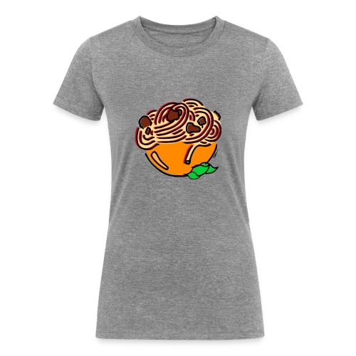 Bolognese Spaghetti - Women's Tri-Blend Organic T-Shirt