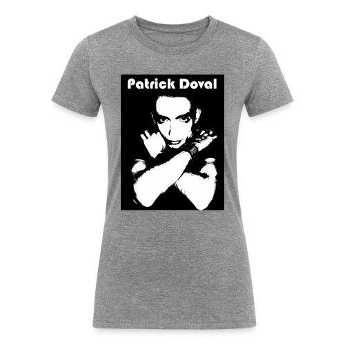 Patrick Doval Logo - Women's Tri-Blend Organic T-Shirt