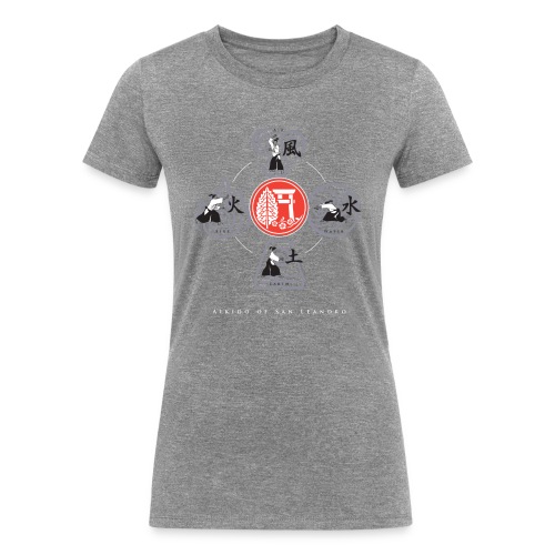 ASL Elements shirt - Women's Tri-Blend Organic T-Shirt