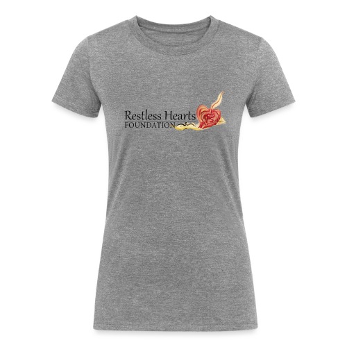 Restless Hearts Foundation Logo - Women's Tri-Blend Organic T-Shirt
