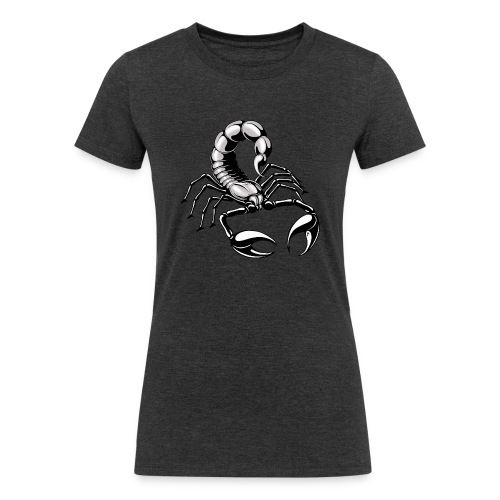 scorpion - silver - grey - Women's Tri-Blend Organic T-Shirt