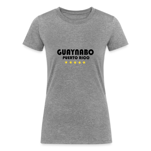 Guaynabo, PR - Women's Tri-Blend Organic T-Shirt