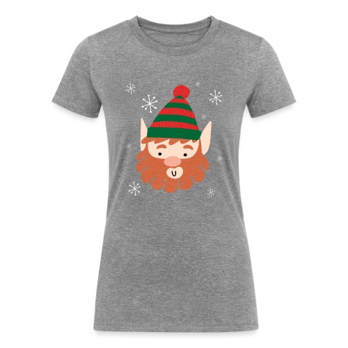 Cool Santas Elf - Women's Tri-Blend Organic T-Shirt