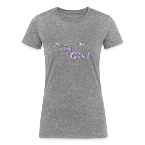 elegant girl - Women's Tri-Blend Organic T-Shirt