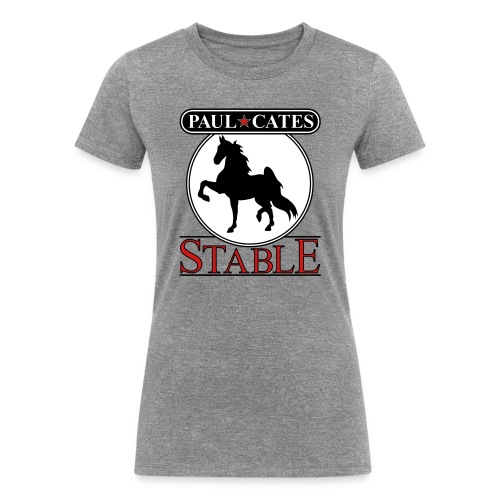 Paul Cates Stable light shirt - Women's Tri-Blend Organic T-Shirt