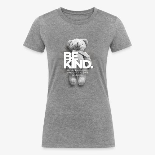 Be Kind - Women's Tri-Blend Organic T-Shirt