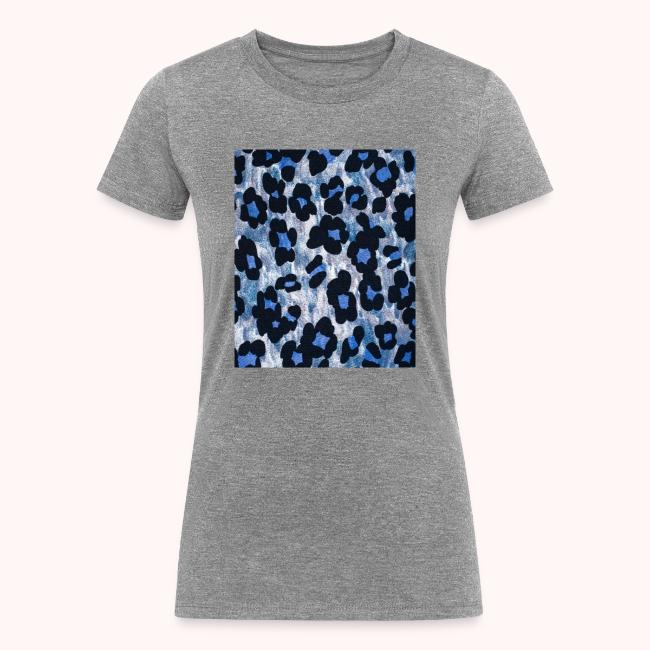blue ank black leopard pattern