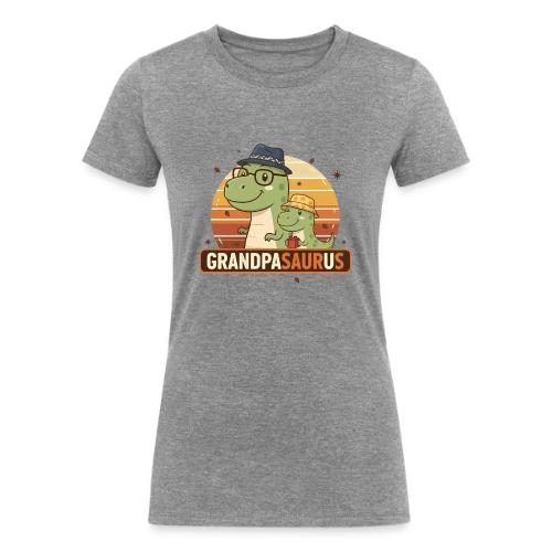 GrandpaSaurus Sunset Duo - Women's Tri-Blend Organic T-Shirt