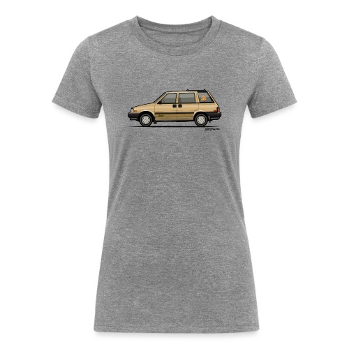 Nissan Stanza 4wd Multi Wagon Datsun Prairie Gold - Women's Tri-Blend Organic T-Shirt