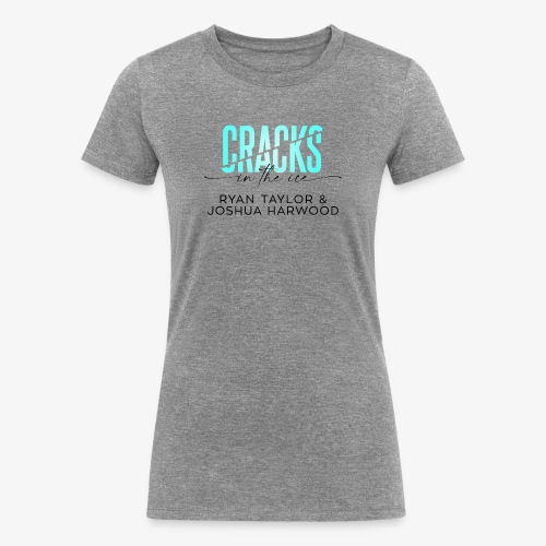 Cracks in the Ice Title Black - Women's Tri-Blend Organic T-Shirt