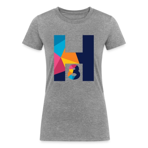 Hilllary 8ight multiple colors design - Women's Tri-Blend Organic T-Shirt