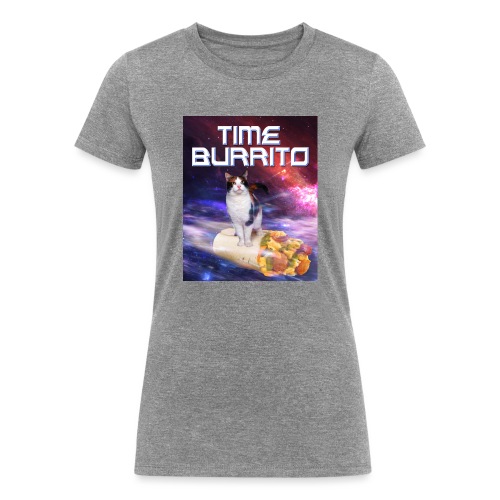 Time Burrito - Women's Tri-Blend Organic T-Shirt