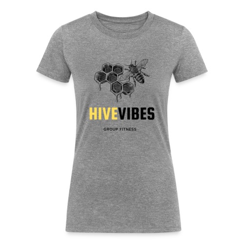 Hive Vibes Group Fitness Swag 2 - Women's Tri-Blend Organic T-Shirt
