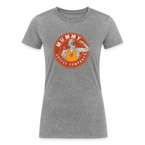 Circle Mummy Coffee - Women's Tri-Blend Organic T-Shirt