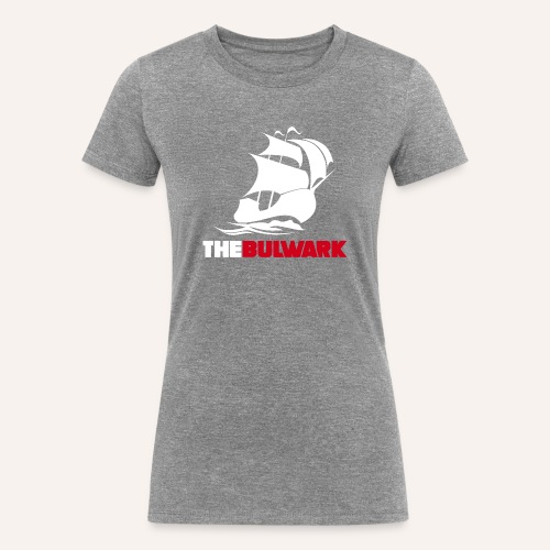 Bulwark Logo - Big Ship - Women's Tri-Blend Organic T-Shirt