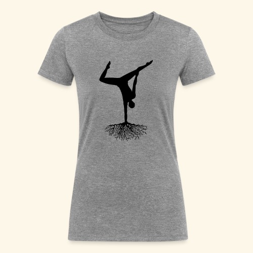 Root and Branch Handstand - Women's Tri-Blend Organic T-Shirt