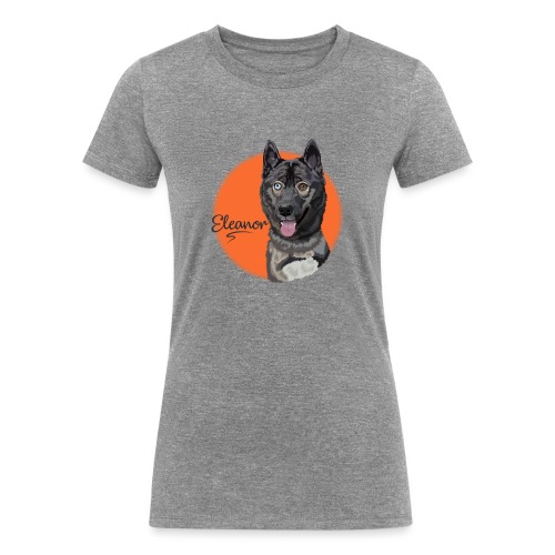 Eleanor the Husky from Gone to the Snow Dogs - Women's Tri-Blend Organic T-Shirt