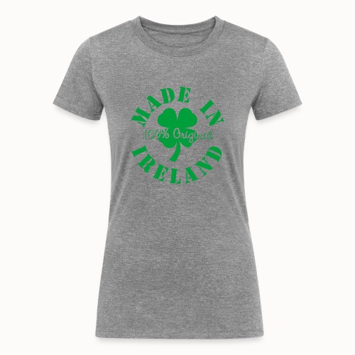 Made In Ireland (Vector) - Women's Tri-Blend Organic T-Shirt