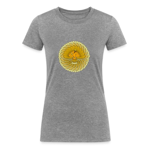 Farvahar Colorful Circle - Women's Tri-Blend Organic T-Shirt