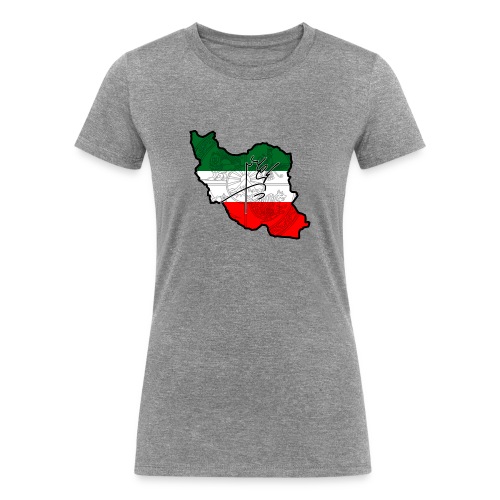 Iran Shah Khoda - Women's Tri-Blend Organic T-Shirt