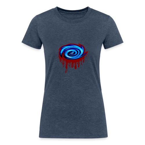 Storm Drip Logo - Women's Tri-Blend Organic T-Shirt